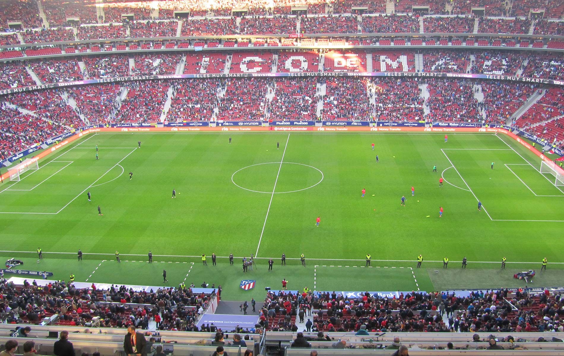 2º Estadio del Atlético de Madrid. Sitios para visitar en Madrid con niños. 2º Estadio del Atlético de Madrid.