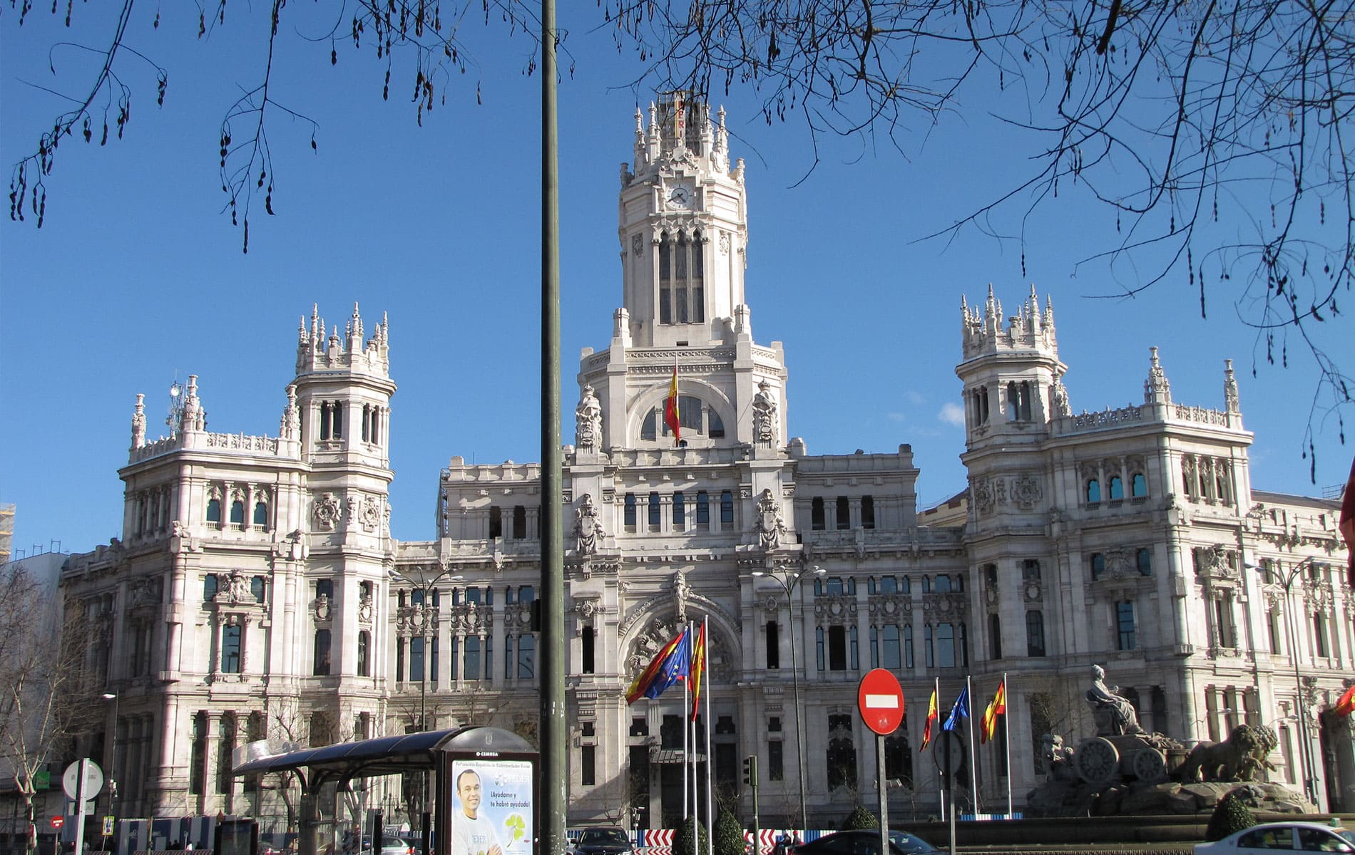 23-Madrid. Palacio de Cibeles.