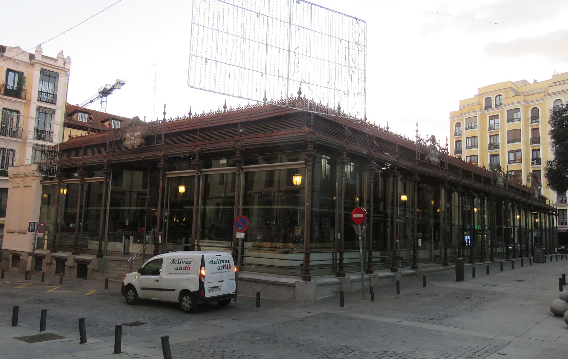 49-Madrid. Plaza San Miguel. Mercado San Miguel.