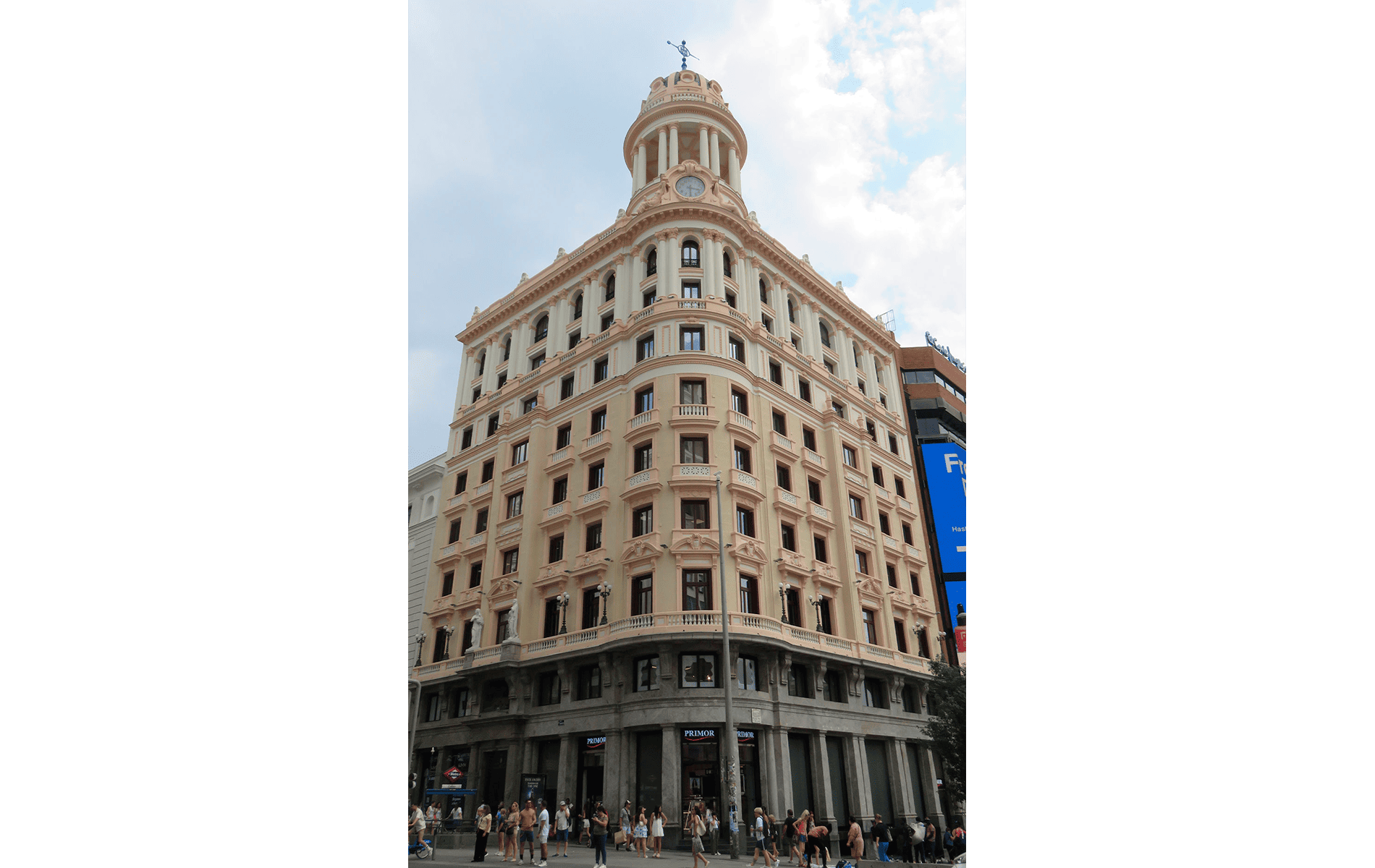 Turismo de Madrid. 95 Edificio La Adriática. C/Gran Vía, 39