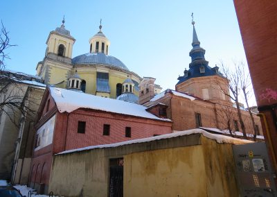 MADRID NEVADO - CAPILLA DEL CRISTO DE LOS DOLORES.