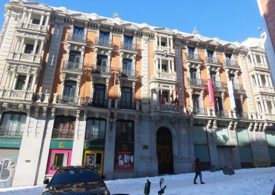 MADRID NEVADO - COLEGIO DE APAREJADORES.