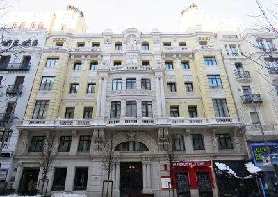 MADRID NEVADO - EDIFICIO SEGUROS LA ESTRELLA.