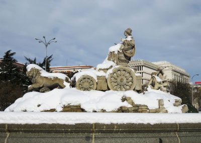 MADRID NEVADO - FUENTE DE LA CIBELES.