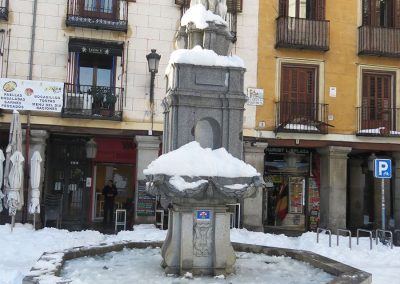 MADRID NEVADO - FUENTE DE ORFEO.