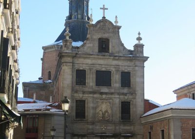MADRID NEVADO - IGLESIA DE LAS FUERZAS ARMADAS.