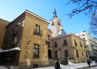 MADRID NEVADO - IGLESIA DE SAN GINÉS.