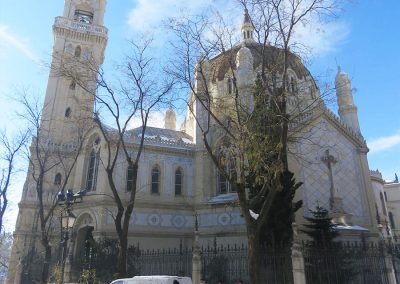 MADRID NEVADO - IGLESIA DE SAN MANUEL.