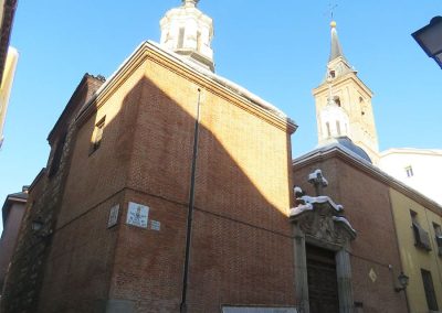 MADRID NEVADO - IGLESIA DE SAN NICOLÁS.