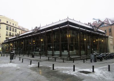 MADRID NEVADO - MERCADO DE SAN MIGUEL.