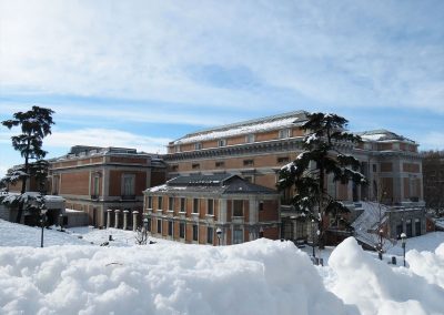 MADRID NEVADO - MUSEO DEL PRADO.
