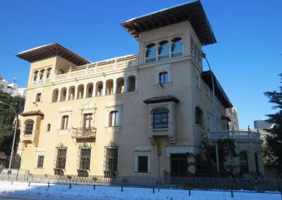 MADRID NEVADO - PALACIO DE BERMEJILLO.