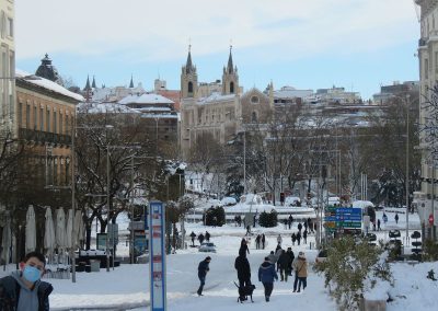 MADRID NEVADO_VISTA PANORÁMICA