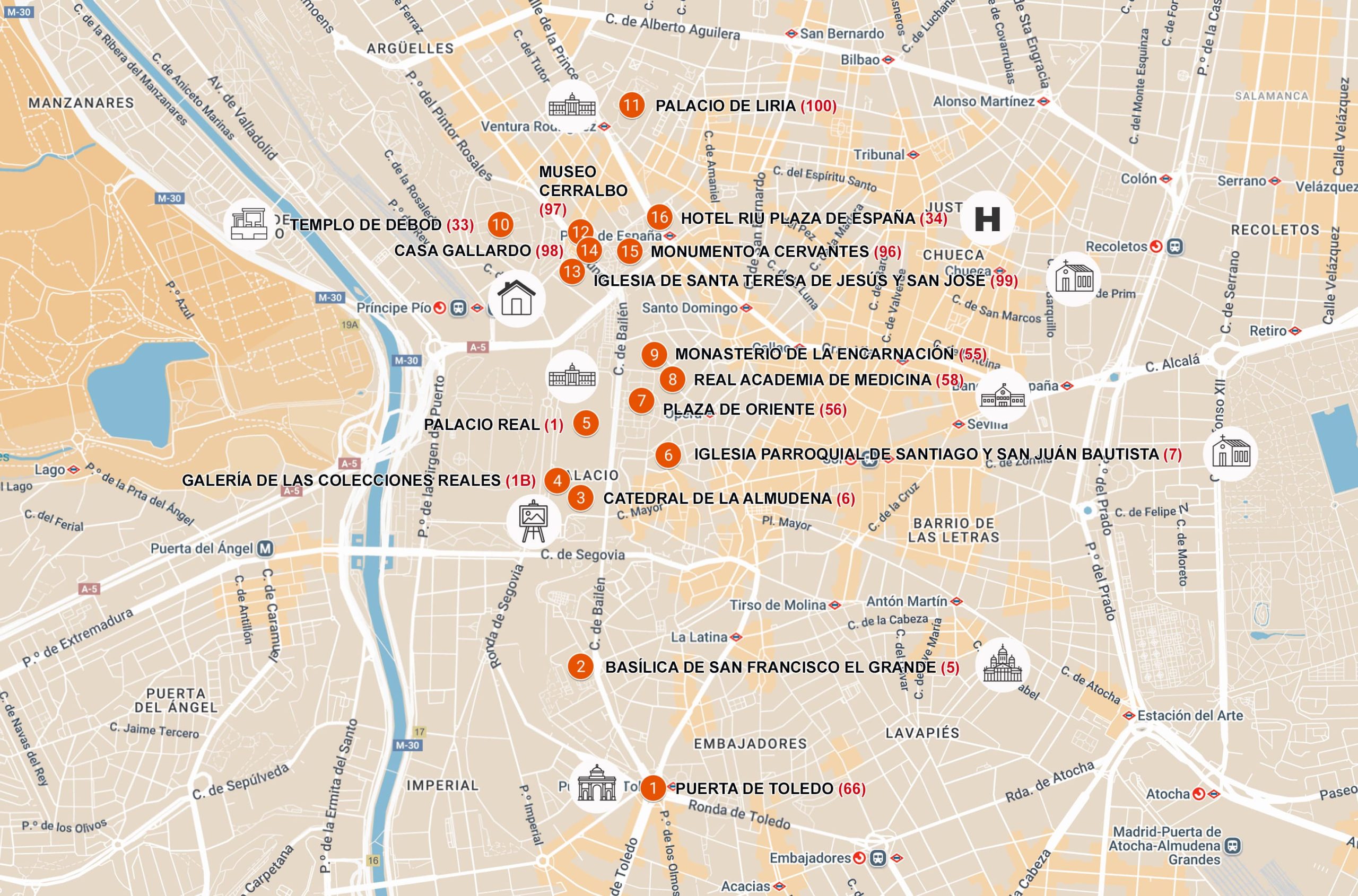 Qué ver en madrid en 6 días. Día 1. Turismo de MADRID.
