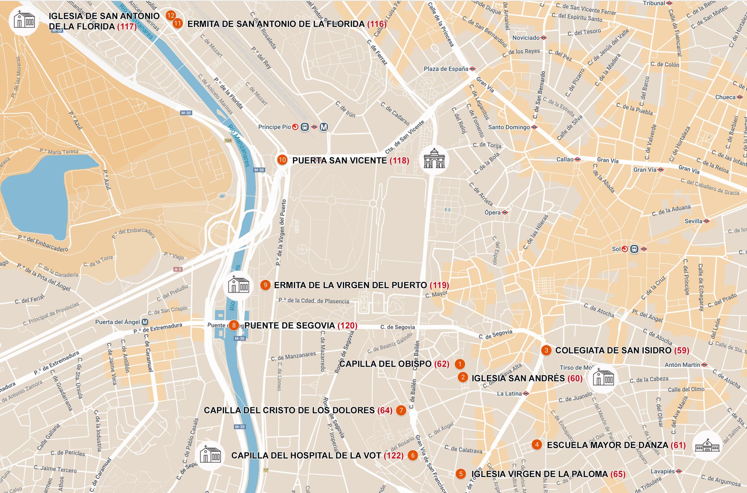 Rutas por Madrid centro 7 días. Día 7. Turismo de MADRID.